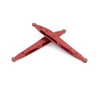 QOAKSDY Asta Sterzo RC per AXIAL RBX10 per Ryft Parti per Cingolati RC 1/10 2 Pezzi Braccio di Traino Posteriore per Collegamento Oscillante Barra di Collegamento Tirante(Red)