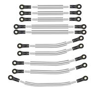 QOAKSDY Asta Sterzo RC per Redcat per Ascent-18 Parti per Cingolati RC 1/18 Elevata Distanza per Collegamenti del Telaio Set di Collegamenti dello Sterzo della Barra di Collegamento(1 Set)