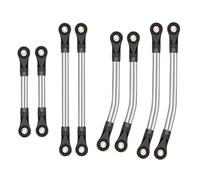 QOAKSDY Asta Sterzo RC per Redcat per Ascent-18 Parti per Cingolati RC 1/18 Elevata Distanza per Collegamenti del Telaio Set di Collegamenti dello Sterzo della Barra di Collegamento(Chassis Links)