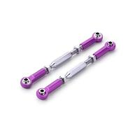 QOAKSDY Asta Sterzo RC per Slash 4x4 Parti di Aggiornamento per Auto RC 1/10 Barra di Collegamento dello Sterzo Tirante di Collegamento dello Sterzo più Resistente(Purple)