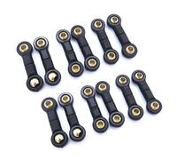 QOAKSDY Asta Sterzo RC per WPL B16 B36 1/16 rc Cars Upgrade Parts Accessori di Ricambio 12 Pezzi Bilanciamento per Telaio Scheda Seesaw Link Rod
