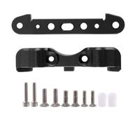 QOAKSDY Auto RC Accessori per Arrma per KRATON 8S per Outcast 1/5 RC Auto Parti di Aggiornamento Accessori 2 Pz Metallo Posteriore Inferiore Sospensione Montaggio(Black)