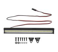 QOAKSDY Auto RC Accessori per Axial per SCX10 90046 per Traxxas per TRX4 per Slash 1/8 1/10 RC Crawler Truck 150MM 36 Luci per Tetto con Barra Luminosa