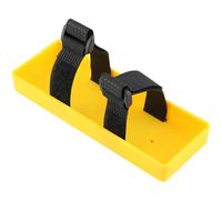 QOAKSDY Auto RC Accessori per SCX10 1/10 1/8 Compatibilità RC Crawler Car per Parti di del Modello Contenitore Batteria Plastica Custodia per Vassoio Scatola Immagazzinaggio(Yellow)