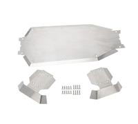 QOAKSDY Auto RC Accessori per Traxxas per Sledge 3 Pz Telaio Acciaio Inox Armatura Cambio Protezione Piastra Paramotore 1/8 RC Auto Parti di Aggiornamento Accessori