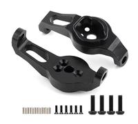 QOAKSDY Auto RC Accessori per Traxxas per TRX4 1/10 RC Crawler Auto Aggiornamenti Accessori Parti 2 Pezzi Blocco Ruote Anteriori Metallo C-Hub Carrier 8232