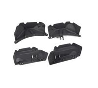 QOAKSDY Parti per Auto RC per Wrangler Body 1/10 RC Crawler 313mm Interasse Metallo per Telaio con Ingranaggio Planetario 2 velocità di Trasmissione Fender Flares Set(Fender Set)