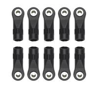 QOAKSDY Parti RC per Axial per Scx10 II 90046/47 per Traxxas per Trx4 per Trx6 Plastica M4 Snodo Sferico Giunto A Sfere Testa 1/10 Refit rc Car Crawler Parti(Size 2)