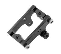 QOAKSDY Parti RC per JJRC C8801 AX-8560 per Traxxas per TRX4M per Defender 1/18 Servo Mount Bracket Metallo rc Car Aggiornamenti Parti Modifica(Black)