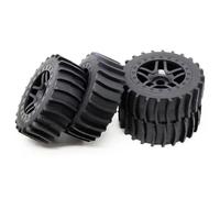 QOAKSDY Pneumatici RC per Buggy per Redcat per Team per Losi per VRX per HPI per Kyosho per HSP 1/8 off-Road rc Cars Mozzo da 17 Mm Cerchione E Pneumatici Pneumatici