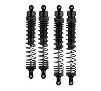 QOAKSDY RC Aggiornamento Parte per Axial RBX10 per Ryft 1/10 RC Crawler Car Parti di Aggiornamento Accessori Ricambio 4 Pezzi Ammortizzatore in Metallo(Black)