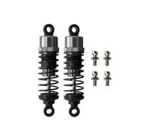 QOAKSDY RC Ammortizzatori per HBX per HAIBOXING 901 901A 903 903A 905 905A 1/12 RC Ricambi Auto Accessori Anteriore E Posteriore in Metallo Ammortizzatore Ad Olio 90201(2pcs Front)