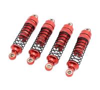 QOAKSDY RC Ammortizzatori per Traxxas per LaTrax per Teton per Desert 1/18 RC Parte di Aggiornamento Dell'auto del Camion 4pcs Ammortizzatore Anteriore E Posteriore Metallo
