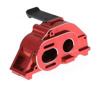 QOAKSDY RC Scatola Cambio per Arrma per Mojave 4S 4X4 per BLX Metal Center Gearbox Shell Motor Mount Gear Box Housing 1/8 rc Car Upgrade Parts(Red)
