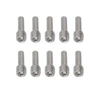 QOAKSDY RC Teile 10 Pz M3x12mm M4x12mm Set di Viti Anteriore Paraurti Posteriore Spille Viti ASSE Centrale per Bullone per 1/10 RC Crawler Modelli di Auto(M4)