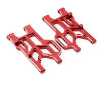 QOAKSDY RC Teile Compatibile con Arrma per Mojave 4S 4X4 per BLX 1/8 RC Parti di Aggiornamento per Auto Braccio di Sospensione Posteriore in Metallo per Braccio Oscillante(Red)