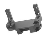 QOAKSDY RC Teile Compatibile con AXAIL per SCX10III Parti di Aggiornamento in Lega di Alluminio CNC Servo Mount Portal Axle Sospensione A 4 Link per 1/10 RC Crawler(Black)