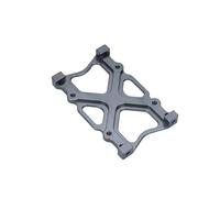 QOAKSDY RC Teile Compatibile con Axial per SCX10 1/10 RC Accessori di Aggiornamento Pezzi di Ricambio 1 Pz Scheda Batteria Staffa di Montaggio Telaio in Alluminio(Gray)