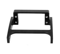 QOAKSDY RC Teile Compatibile con Axial per SCX10 II 1/10 RC Auto Crawler Servo Mount Sostituzione in Lega di Alluminio Stabile Servo Mount Parti di Aggiornamento(Black)