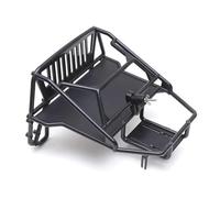 QOAKSDY RC Teile Compatibile con Axial per SCX10 per TRAXXAS per TRX4 per Cherokee Corpo Posteriore in Plastica Mezza Gabbia Roll-Bar per 1/10 RC Crawler Car