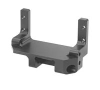 QOAKSDY RC Teile Compatibile con Axial per SCX10III Parti di Aggiornamento in Lega di Alluminio CNC Servo Mount AR45P Portal Axle Sospensione A 4 Link per 1/10 RC Crawler(Black)