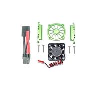 QOAKSDY RC Teile Compatibile con MAXX 4S per VXL 89076-4 89086-4 per Monster Truck 1/10 RC Auto Accessori di Modifica di Aggiornamento Ventola di Raffreddamento del Motore in Metallo(Green)