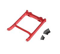 QOAKSDY RC Teile Compatibile con MN G500 MN86 MN86S MN86K MN86KS 1/12 RC Crawler Auto Aggiornamento Parti in Lega di Alluminio Paraurti Anteriore Montaggio Traversa(Red)