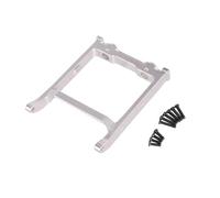 QOAKSDY RC Teile Compatibile con MN G500 MN86 MN86S MN86K MN86KS 1/12 RC Crawler Auto Aggiornamento Parti in Lega di Alluminio Paraurti Anteriore Montaggio Traversa(Silver)