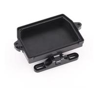 QOAKSDY RC Teile Compatibile con Traxxas 1/5 per X-MAXX 6S 8S 1/6 per XRT 8S RC Auto Parti di Aggiornamento in Metallo Dispositivo Radio Ricevitore Scatola di Copertura del Filo 7724(Black)