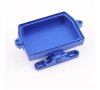 QOAKSDY RC Teile Compatibile con Traxxas 1/5 per X-MAXX 6S 8S 1/6 per XRT 8S RC Auto Parti di Aggiornamento in Metallo Dispositivo Radio Ricevitore Scatola di Copertura del Filo 7724(Blue)