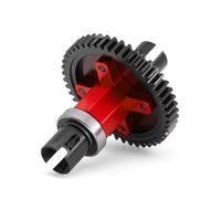 QOAKSDY RC Teile Compatibile con Traxxas 4WD per SLEDG Accessori per Auto RC 1/8 46T Centro Albero Dritto Ingranaggio Cilindrico Assemblato Diff. Centrale(Red)