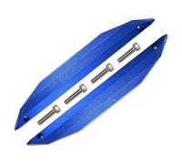 QOAKSDY RC Teile Compatibile con Traxxas per MAXX V2 2.0 4S 4WD per Monster Truck 1/10 Parti di Automobili RC Protezione Ala Esterna per Telaio Nerf Bar Gonna Laterale Set(Blue)