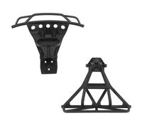 QOAKSDY RC Teile Compatibile con Traxxas per Slash 4X4 per VXL per Remo per Hobby 9EMO per HuanQi 727 1/10 RC Parti di Automobili Aggiornamenti Paraurti Anteriore E Posteriore