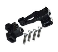QOAKSDY RC Teile Compatibile con Traxxas per TRX4 per Defender per Bronco G500 per TRX6 G63 1/10 RC Parti di Automobili Sospensione Anteriore Collegamenti ASSE Supporto Supporto Set(Black)