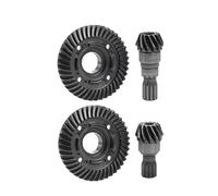 QOAKSDY RC Teile Compatibile con TRAXXAS per X-MAXX 6S-8S 1/5 RC Parti di Aggiornamento per Auto 42/13T Ingranaggio Differenziale Anteriore E Posteriore in Acciaio Temprato E Pignone(Rear And Front)