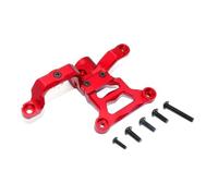 QOAKSDY RC Teile Compatibile con Traxxas per X-MAXX 6S 8S 4WD per Monster Truck 1/5 RC Auto Parti di Aggiornamento Sterzo in Metallo Bellcrank Supporto 7746(Red)