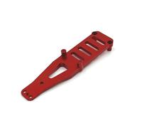QOAKSDY RC Teile Compatibile con WLtoys 124006 12423 12427 12428 12429 1/12 RC Parti di Automobili Accessori Metallo Aggiornato Secondo Piano Lastra(Red)