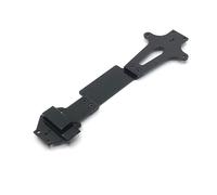 QOAKSDY RC Teile Compatibile con Wltoys 144010 144001 144002 1/14 RC Parti di Automobili Accessori Aggiornamento in Metallo Rimontare Lastra del Secondo Piano(Black)