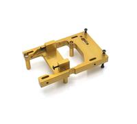 QOAKSDY RC Teile Compatibile con WPL C14 C24 B14 B24 per MN D90 D91 D96 99S per HengLong per JJRC per FeiYu RC Parti di Automobili Aggiornamento in Metallo Servo Mount(Yellow)