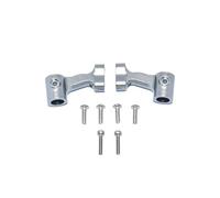 QOAKSDY RC Teile per ARRMA per Limitless per KRATON per Outcast per EXB 6S 1/7 1/8 RC Auto Posteriore del Corpo Post Mount Auto Borsette Colonna Staffa Fissa(Gray)