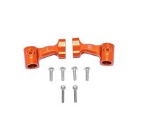 QOAKSDY RC Teile per ARRMA per Limitless per KRATON per Outcast per EXB 6S 1/7 1/8 RC Auto Posteriore del Corpo Post Mount Auto Borsette Colonna Staffa Fissa(Yellow)