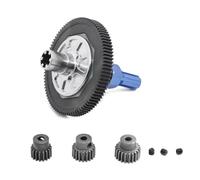 QOAKSDY RC Teile per Arrma per Senton per Granite per Vorteks per Typhon 4X4 1/10 RC Auto 1 Set 91T Spur Gear Slipper Frizione 21T 19T 17T Gear Set(Blue)