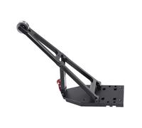 QOAKSDY RC Teile per Axial per Capra 1.9UTB per Trail per Buggy per Capra Kit di Costruzione in Alluminio per Camion/carro Attrezzi Kit Braccio Gru 1/10 rc Cars Crawler(Black)