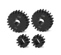 QOAKSDY RC Teile per Axial per Capra F9 per SCX10 III AR45P ASSE Aggiornamento Heavy Duty 32P Overdrive Portal Gear Set per 1/10 RC Crawler Rigs(23T 12T)