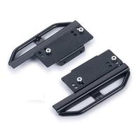 QOAKSDY RC Teile per Axial per SCX24 per Wrangler per JLU per Deadbolt per Bronco 1/24 RC Crawler Auto Parti di Aggiornamento Lato in Metallo Pedale Cursore