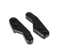 QOAKSDY RC Teile per Drag per Slash 1967 C10 1/10 RC Crawler Car Upgrade Parts Supporto Ammortizzatore Sospensione Posteriore in Lega di Alluminio