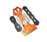 QOAKSDY RC Teile per LOSI per Lasernut U4 1/10 RC Accessori di Aggiornamento per Auto Piastra di Supporto per Scheda Secondo Piano in Metallo LOS231064(Yellow)
