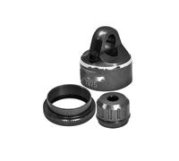 QOAKSDY RC Teile per LOSI per PROMOTO-MX LOS06000 LOS06002 1/4 RC Moto Accessori di Aggiornamento in Metallo Ammortizzatore Copertura della Protezione LOS263008(Black)