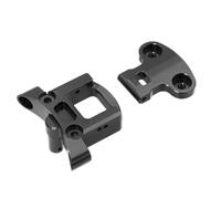 QOAKSDY RC Teile per LOSI per Promoto per MX 1:4 Moto LOS06000 LOS06002 CNC Alluminio 7075 Parafango Posteriore Set di Montaggio Modificato Parte di Aggiornamento(Black)