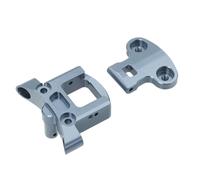 QOAKSDY RC Teile per LOSI per Promoto per MX 1:4 Moto LOS06000 LOS06002 CNC Alluminio 7075 Parafango Posteriore Set di Montaggio Modificato Parte di Aggiornamento(Gray)